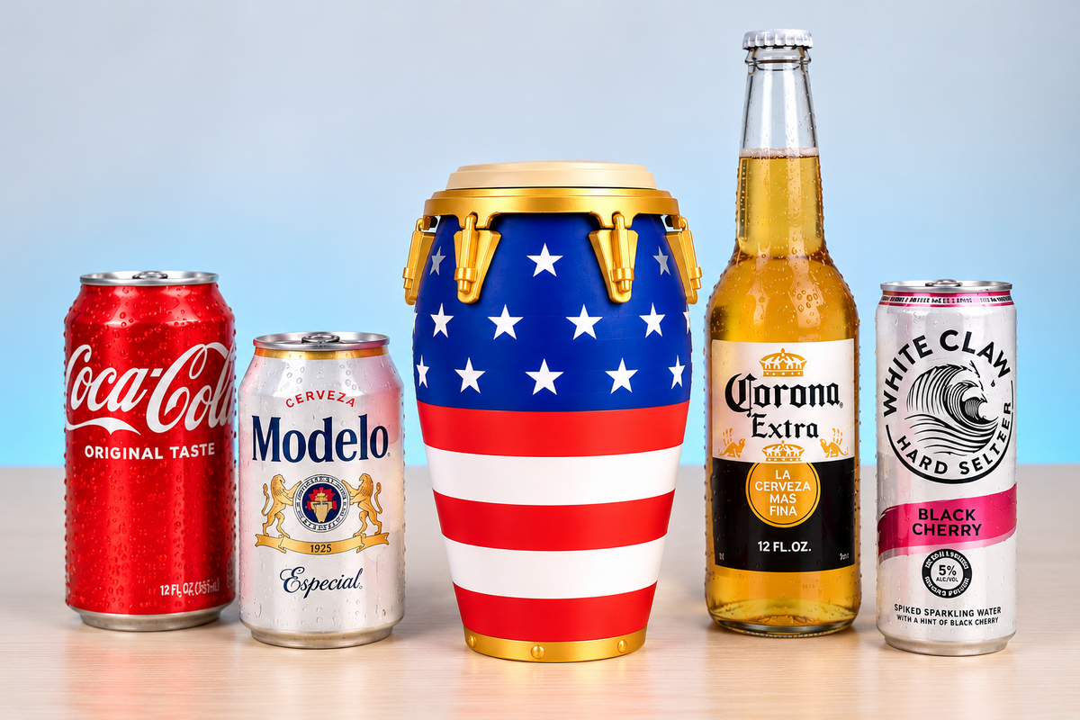 USA Conga Drink Holder & Bottle Opener πΊπΈ
