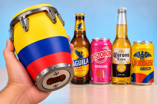 Colombia Conga Drink Holder & Bottle Opener π¨π΄