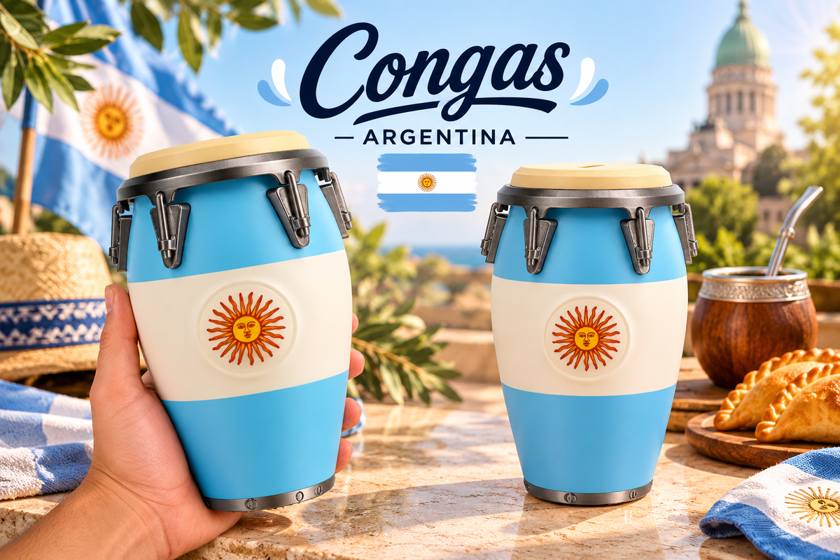 Argentina Conga Drink Holder & Bottle Opener 🇦🇷