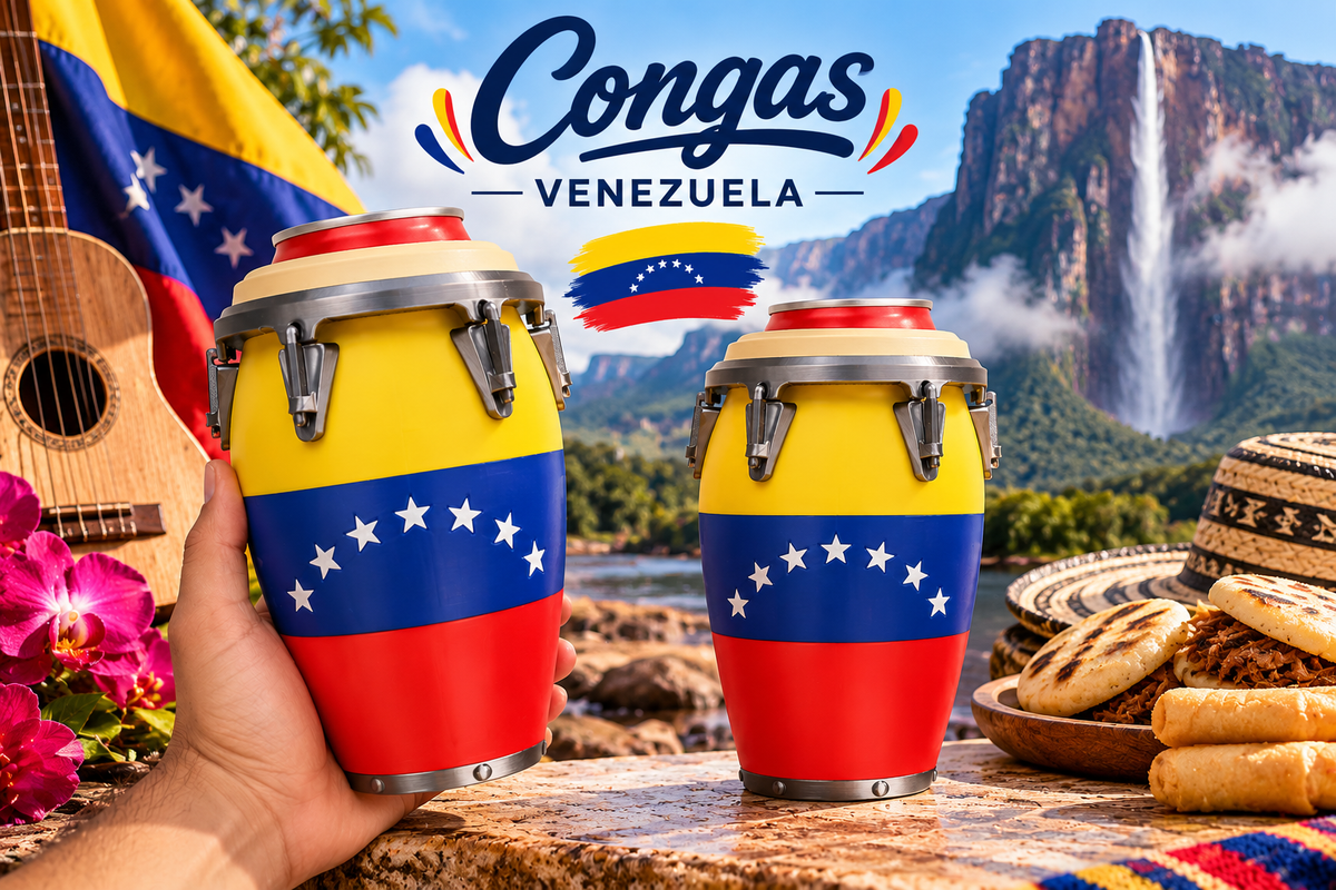 Venezuela Conga Drink Holder & Bottle Opener 🇻🇪