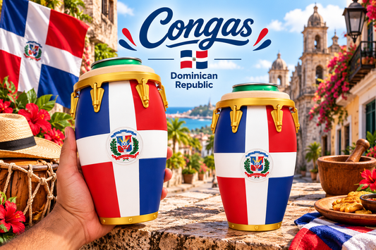 Dominican Conga Drink Holder & Bottle Opener 🇩🇴