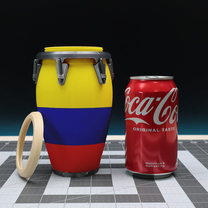 Colombia Conga Drink Holder & Bottle Opener 🇨🇴