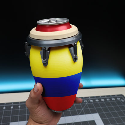 Colombia Conga Drink Holder & Bottle Opener 🇨🇴